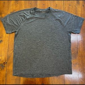 Under Armour Shirt Black Grey Loose Fit Size XL